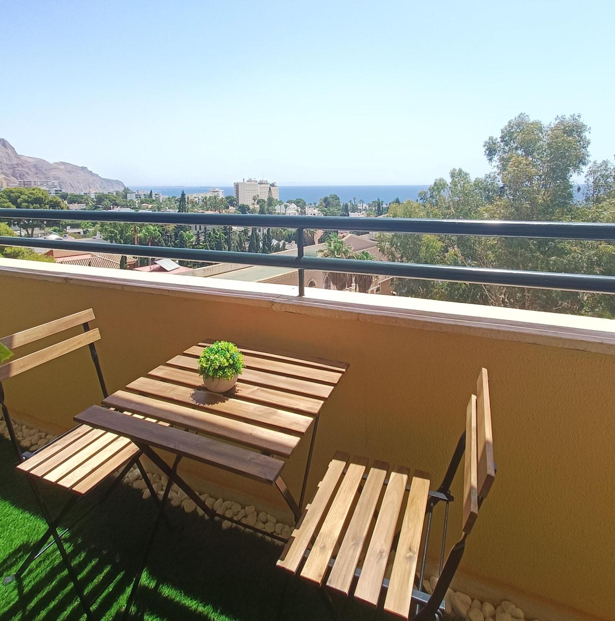 Geminis 504 Suite Con Terraza Y Vistas Al Mar Aguadulce  Extérieur photo
